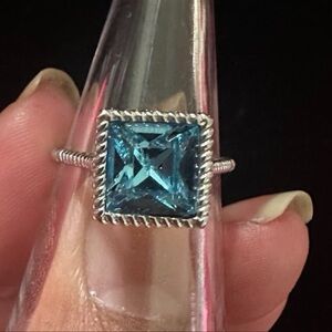 Fragrant Jewels Original Square rope Satin Ring – size 8